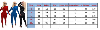 Echoine Autumn Sexy Transparent mesh print club party bodysuit rompers long Sleeve Women High Waist Skinny Pencil Jumpsuits