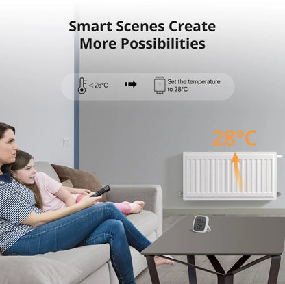 SONOFF  Zigbee TRVZB Thermostatic Radiator Valve Smart Home eWeLink App Remote Control Works with SONOFF ZB Bridge-P/ ZBDongle-P