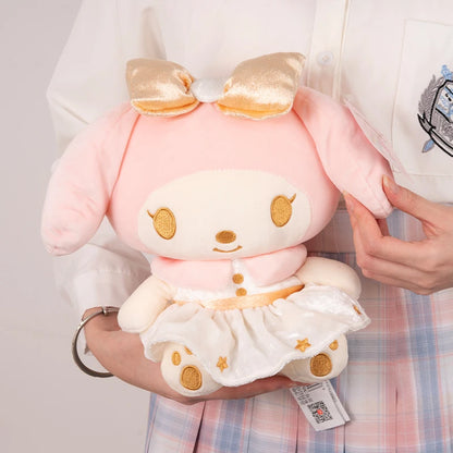 Sanrio Hello Kitty Kuromi Melody Cinnamoroll Set Series Plush Toy Cartoon & Cute Children's Toy Soft And Comfortable Doll Gift