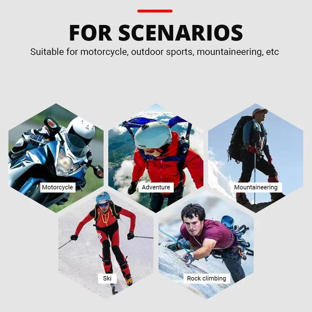 Heated Gloves Skiing Outdoor With Battery Case Non-slip Winter Warm  Heated Gloves Waterproof Gloves Touch Screen Motorcycle